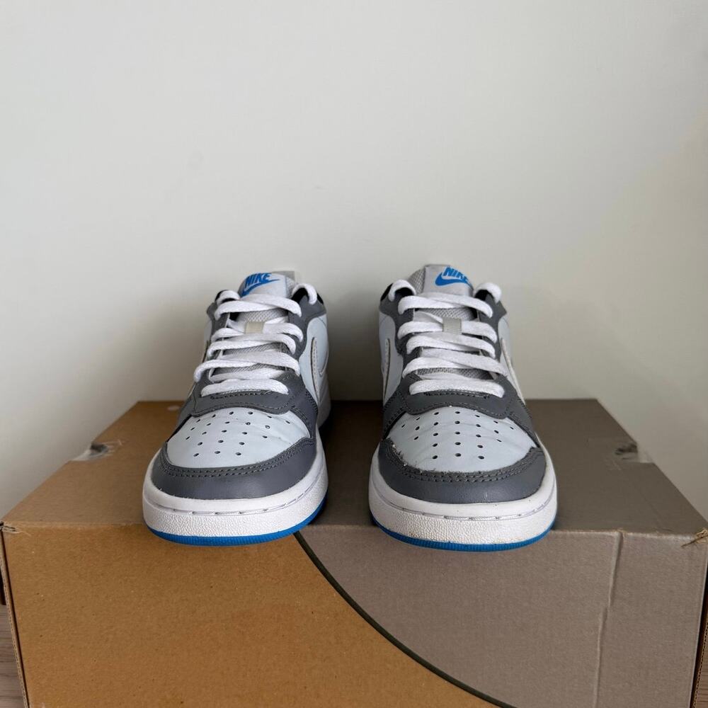Nike Court Borough Low 2 SE 'Photo Blue' Kids Sneakers - SZ 3.5 Y - Picture 6 of 12
